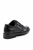 Siyah Hakiki Deri Erkek Casual Ayakkabı E01440037103