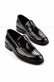 Siyah Leather Erkek Klasik Ayakkabı E01442500114