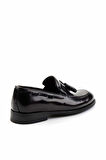 Siyah Leather Erkek Klasik Ayakkabı E01442500114
