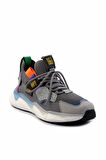 Gri File Hakiki Deri Erkek Sneaker E01441000222