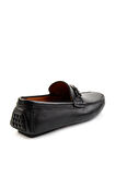 Siyah Leather Erkek Loafer Ayakkabı E01547007540