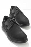 Siyah Leather Erkek Oxford Ayakkabı E01549001501
