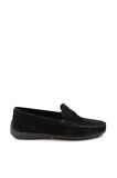 Siyah Leather Erkek Loafer Ayakkabı E01557255502