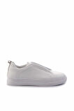Beyaz Hakiki Deri Erkek Sneaker E01585712803
