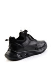 Siyah Hakiki Deri Erkek Sneaker E01589463303