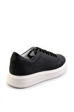 Siyah Leather Erkek Sneaker E01589521603