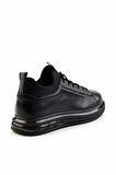 Siyah Leather Erkek Sneaker E01585756540