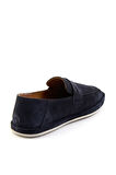 Lacivert Leather Erkek Loafer Ayakkabı E01589240102