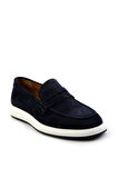 Lacivert Leather Erkek Casual Ayakkabı E01587238302