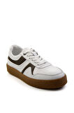 Beyaz Yeşil Leather Erkek Sneaker E01585002603