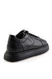 Siyah Hakiki Deri Erkek Sneaker E01595002543