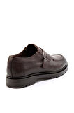 Kahve Hakiki Deri Erkek Klasik Ayakkabı E01593411840