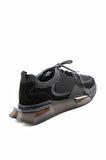 Siyah Hakiki Deri Erkek Sneaker E01604522903