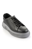 Siyah Hakiki Deri Erkek Sneaker E01600121241