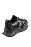 Siyah Saks Hakiki Deri Erkek Sneaker E01611011303