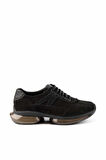 Siyah Nubuk Hakiki Deri Erkek Sneaker E01629997101