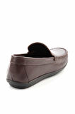 Kahve Hakiki Deri Erkek Loafer Ayakkabı E01728360203