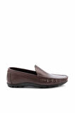 Kahve Hakiki Deri Erkek Loafer Ayakkabı E01728360903