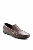 Kahve Hakiki Deri Erkek Loafer Ayakkabı E01728360903