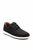 Siyah Leather Erkek Casual Ayakkabı E01733500101