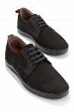 Siyah Leather Erkek Casual Ayakkabı E01733701601