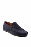 Lacivert Leather Erkek Loafer Ayakkabı E01733200801