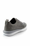 Gri Hakiki Deri Erkek Sneaker E01759011203
