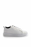 Beyaz Hakiki Deri Erkek Sneaker E01759021603