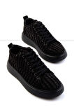 Siyah Leather Erkek Casual Ayakkabı E01759999902