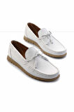 Beyaz Leather Erkek Casual Ayakkabı E01798027440