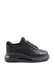 Siyah Hakiki Deri Erkek Sneaker E01811099343