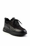 Siyah Leather Erkek Casual Ayakkabı E01811691143