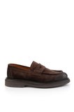 Kahve Hakiki Deri Erkek Loafer Ayakkabı E01901495302