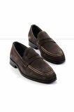 Gri Leather Erkek Klasik Ayakkabı E01902004402