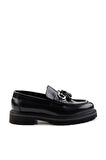Siyah Leather Erkek Loafer Ayakkabı E01901494141
