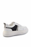 Beyaz Gri Leather Erkek Sneaker E01901251843