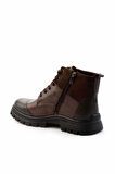 Siyah Leather Erkek Bot & Bootie E02035963041