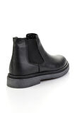 Siyah Hakiki Deri Erkek Bot & Bootie E02089000141