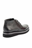 Siyah Hakiki Deri Erkek Bot & Bootie E02190000203