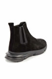 Siyah Leather Erkek Bot & Bootie E02200200402