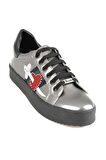 Kurşun Siyah  Kadın Sneaker E0220633309