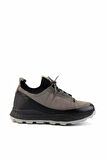 Siyah Gri Leather Erkek Bot & Bootie E02398020103