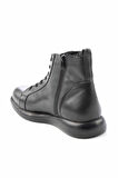 Siyah Leather Erkek Bot & Bootie E02549681303
