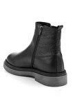 Siyah Hakiki Deri Erkek Bot & Bootie E02597000710