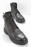 Haki Leather Erkek Bot & Bootie E02604629603