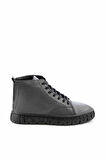 Gri Hakiki Deri Erkek Bot & Bootie E02629012803