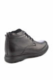 Siyah Hakiki Deri Erkek Bot & Bootie E02629203003