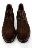 Kahve Hakiki Deri Erkek Bot & Bootie E02648611702