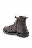 Kahve Hakiki Deri Erkek Bot & Bootie E02759601403