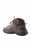 Kahve Hakiki Deri Erkek Bot & Bootie E02759605503